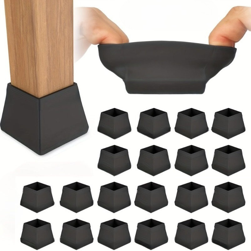 12pcs Large Silicone Chair & T - Outdoor Furniture Leg Protectors review and price