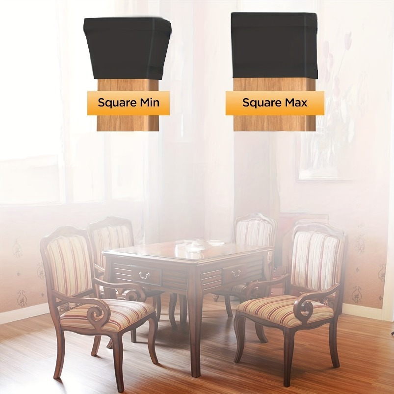 12pcs Large Silicone Chair & T - Outdoor Furniture Leg Protectors review and price