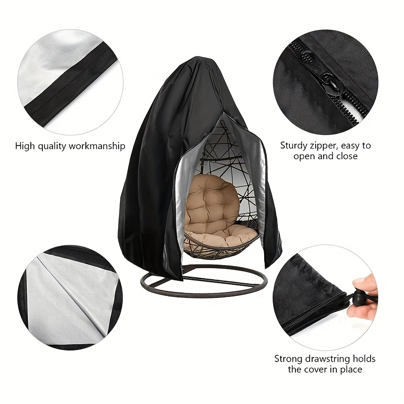 1 Piece Courtyard Hanging Egg  - Hanging Egg Chair review and price