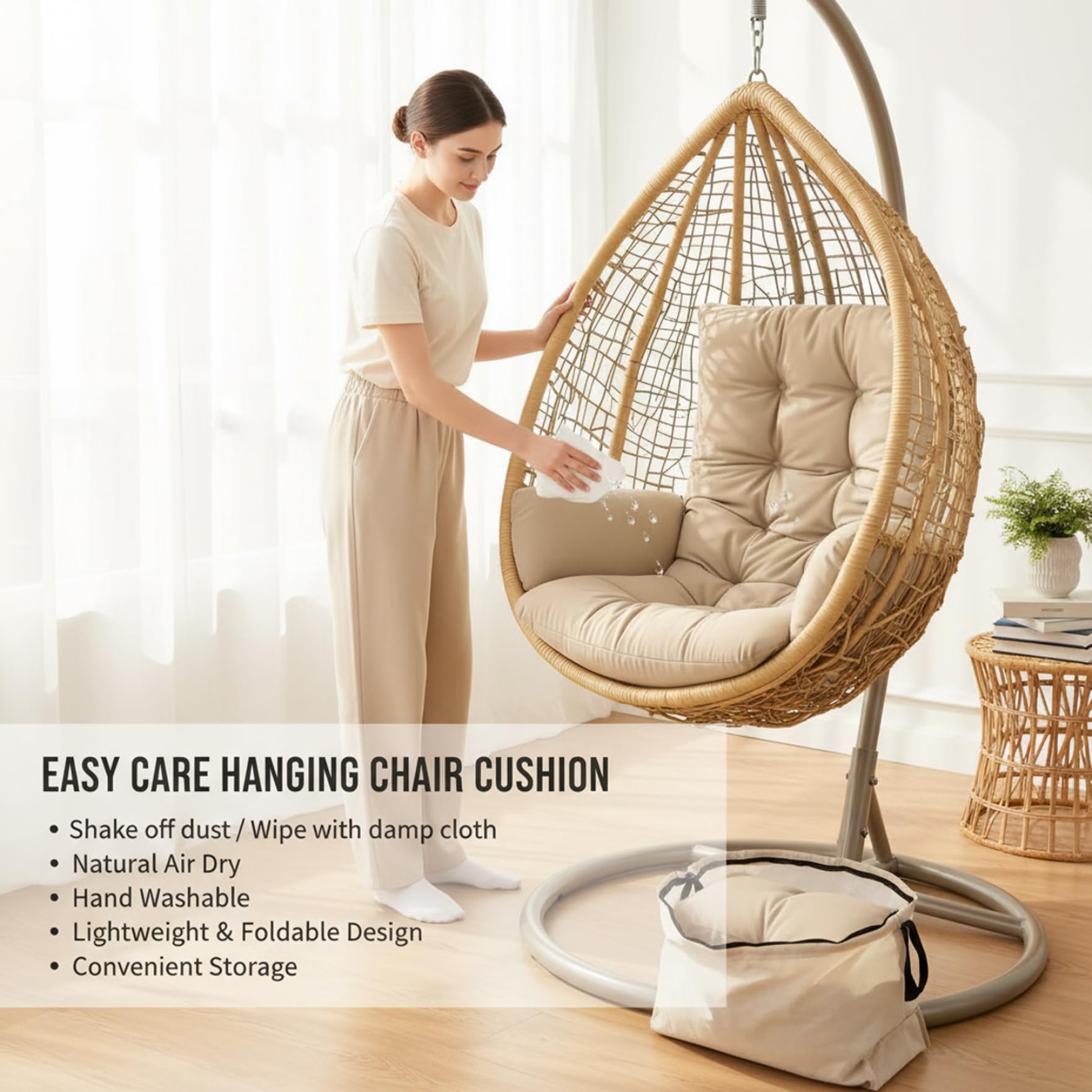 Egg Chair Cushion Replacement, - Outdoor Furniture Egg Chair review and price