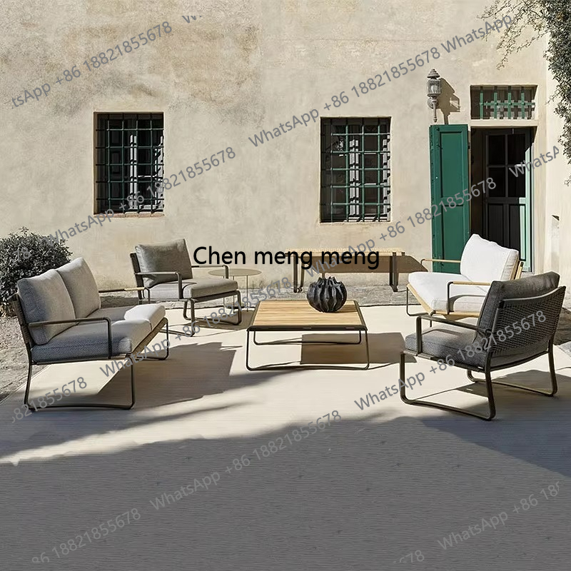 Outdoor Woven Sofa Set Corner  - Outdoor Furniture Restoration review and price