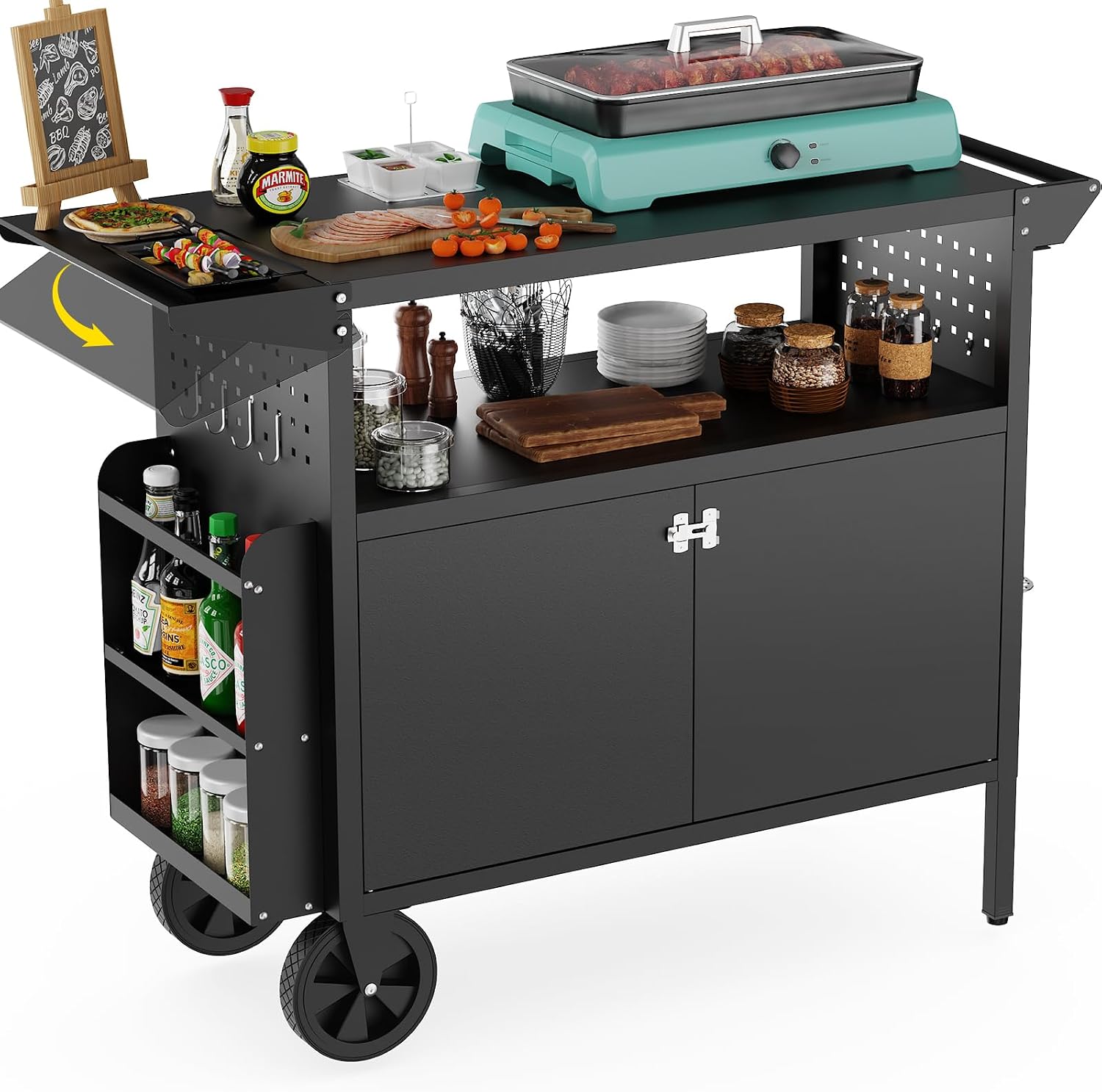 Outdoor Grill Cart Table With  - Outdoor Furniture Philippines review and price