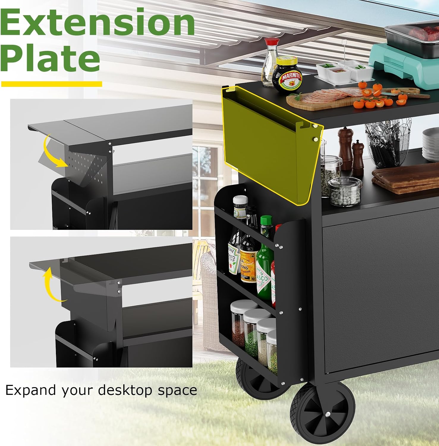 Outdoor Grill Cart Table With  - Outdoor Furniture Philippines review and price