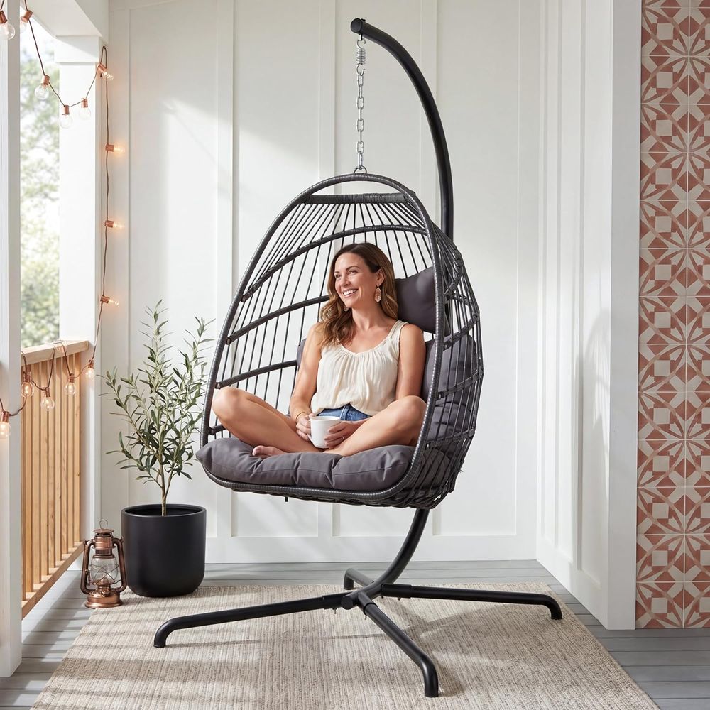 Durable Outdoor Hanging Egg Ch - Hanging Egg Chair review and price