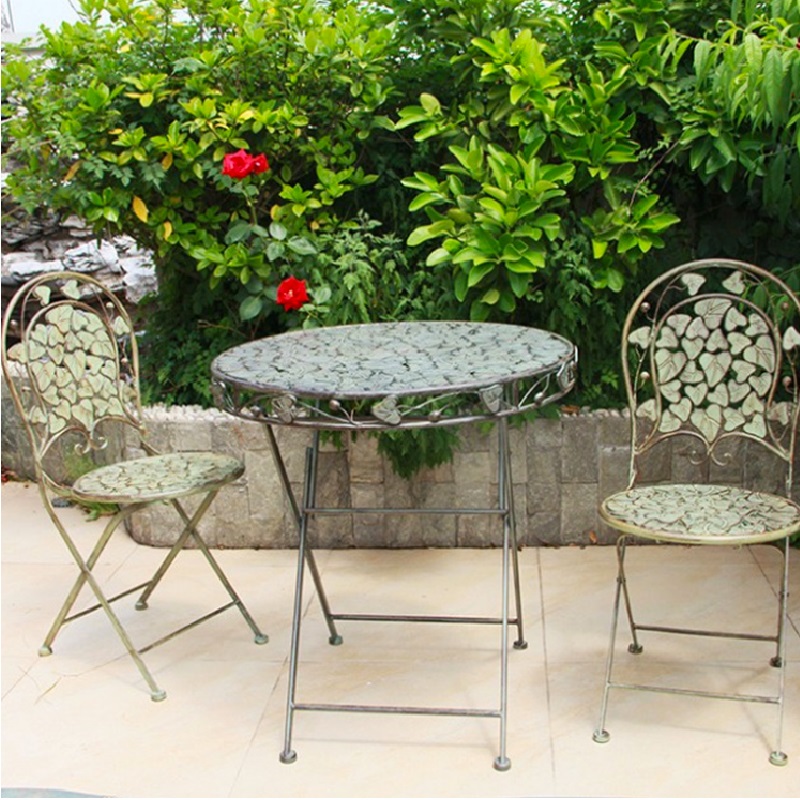 Old Courtyard Retro Iron Table - Outdoor Furniture Europe review and price