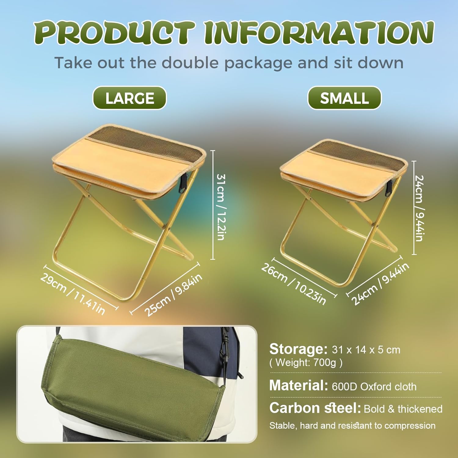 GMOX Portable Folding Camping  - Outdoor Furniture Rope review and price