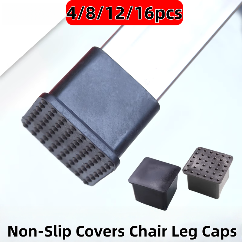 4-16Pcs Non-Slip Chair Leg Cap - Outdoor Furniture Leg Protectors review and price