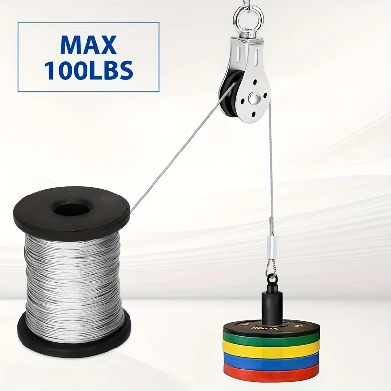 50m/196ft Stainless Steel Wire - Outdoor Furniture Rope review and price