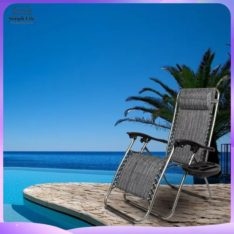 Infinite Zero Gravity Chair Ad - Outdoor Furniture Grey review and price