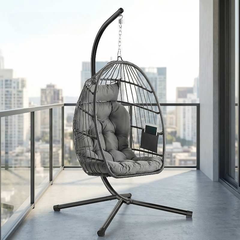 Hanging Egg Chair with Stand – - Hanging Egg Chair review and price