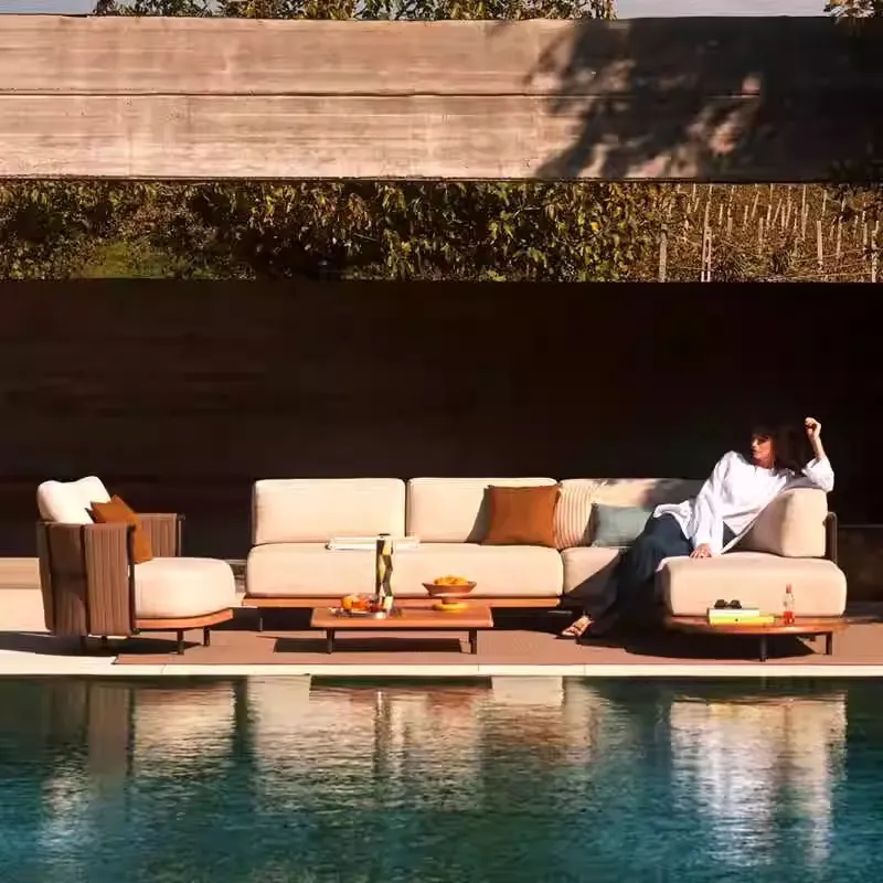 Nordic outdoor rattan sofa vil - Outdoor Furniture Rattan review and price