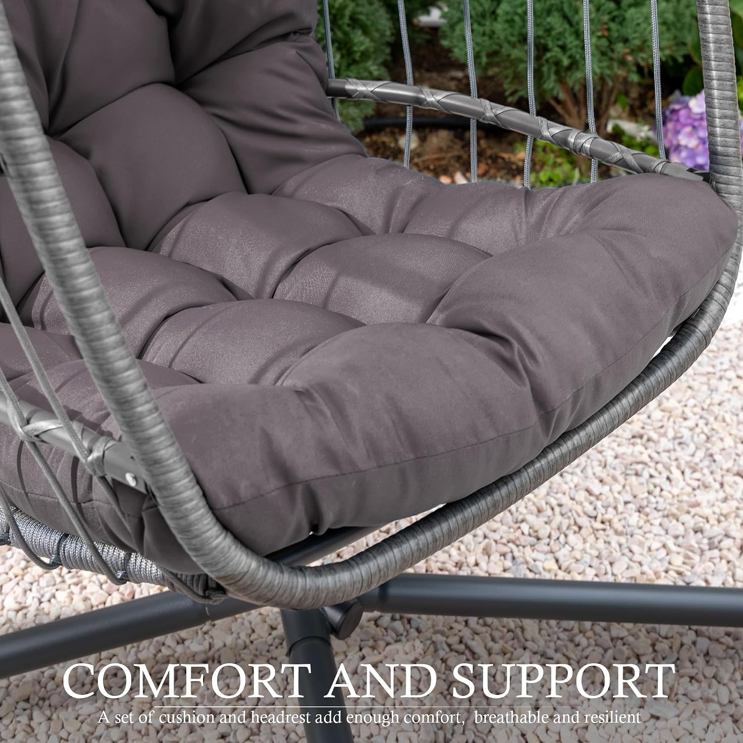 Indoor Outdoor Egg Hanging Cha - Hanging Egg Chair review and price