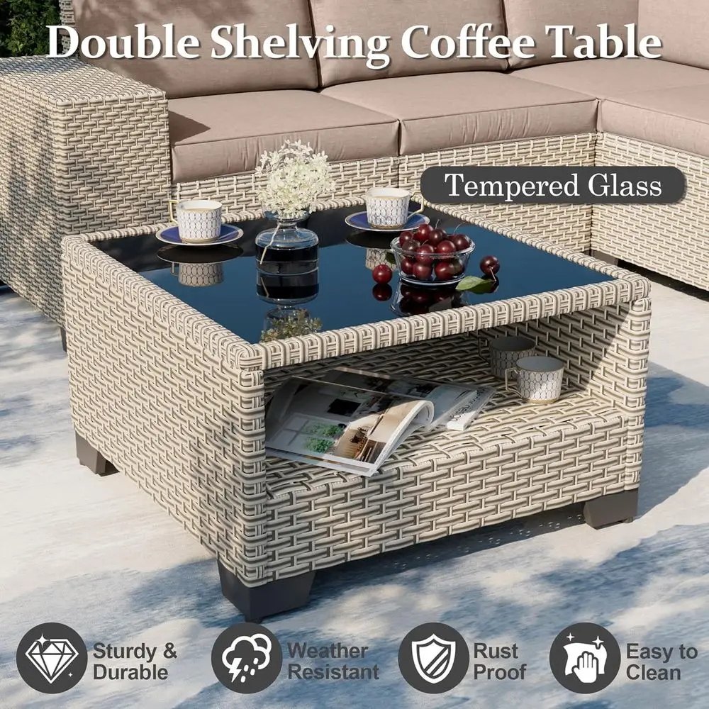 7-Piece Outdoor Patio Furnitur - Outdoor Furniture With Fire Pit review and price
