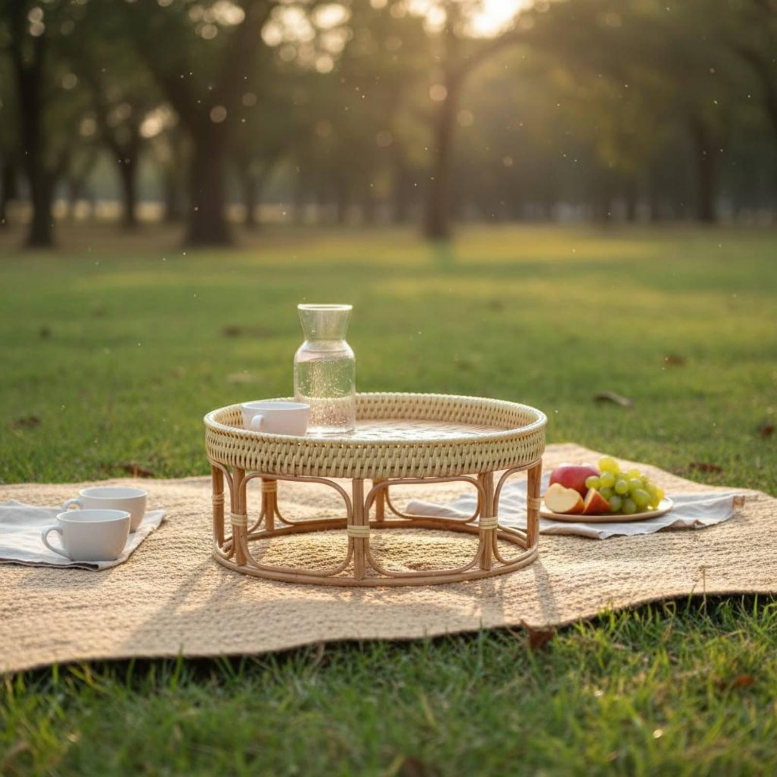 Rattan Tea Table Lightweight P - Outdoor Furniture Rattan review and price