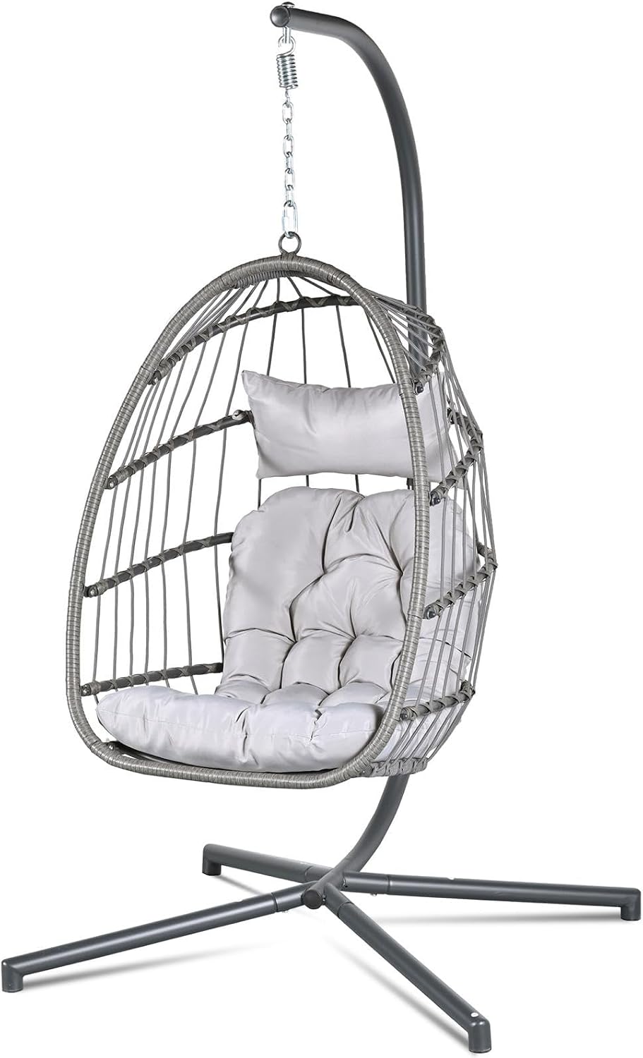 Hanging Egg Chair with Stand,3 - Hanging Egg Chair review and price