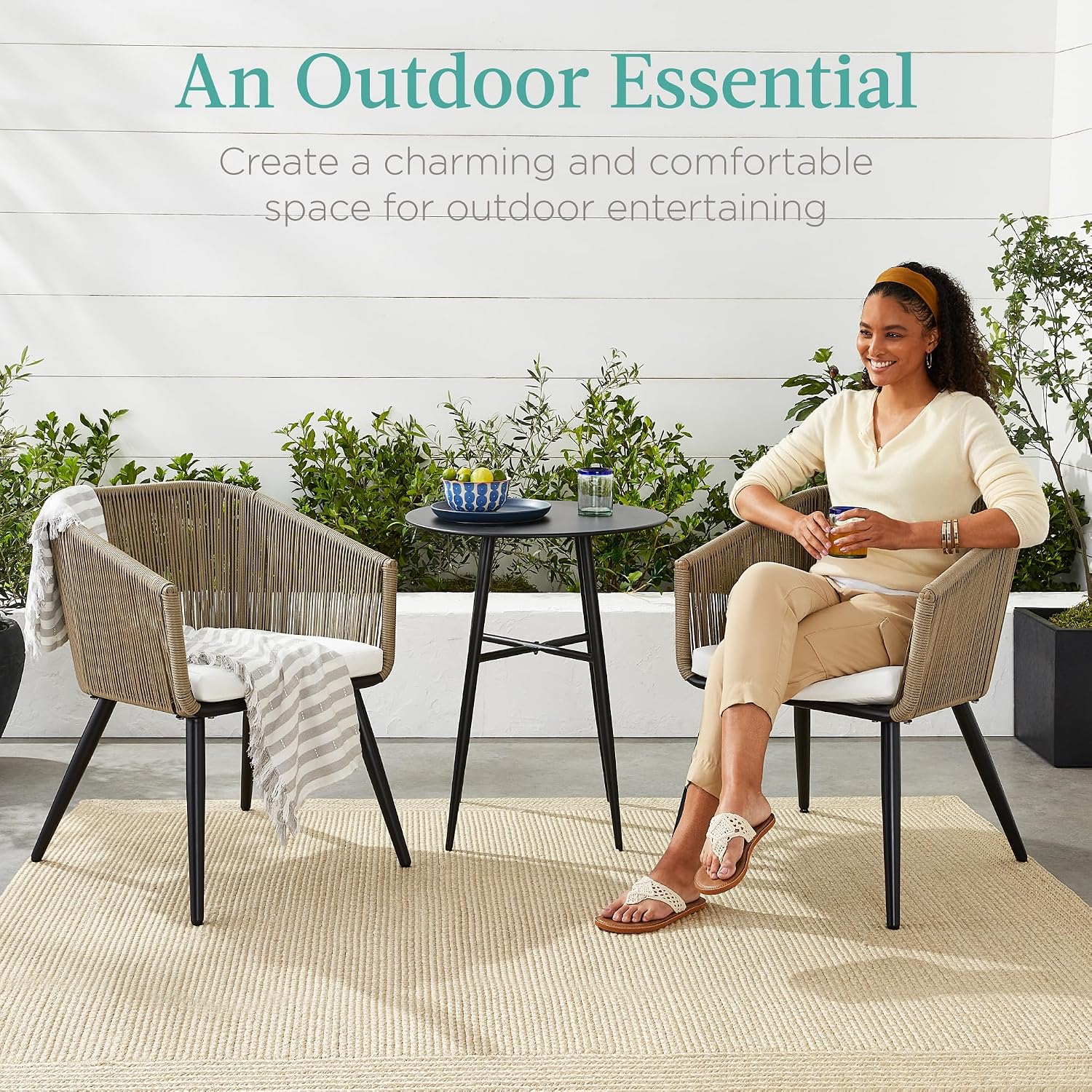 Outdoor Rattan Patio Dining Ch - Outdoor Furniture Rattan review and price
