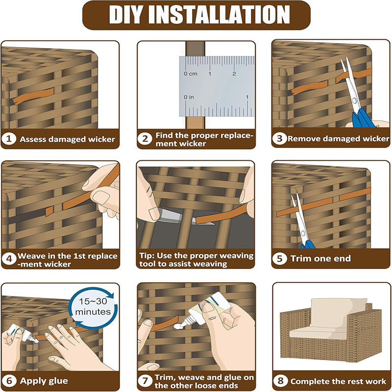 Weaving Rattan Repair Material - Outdoor Furniture Restoration review and price