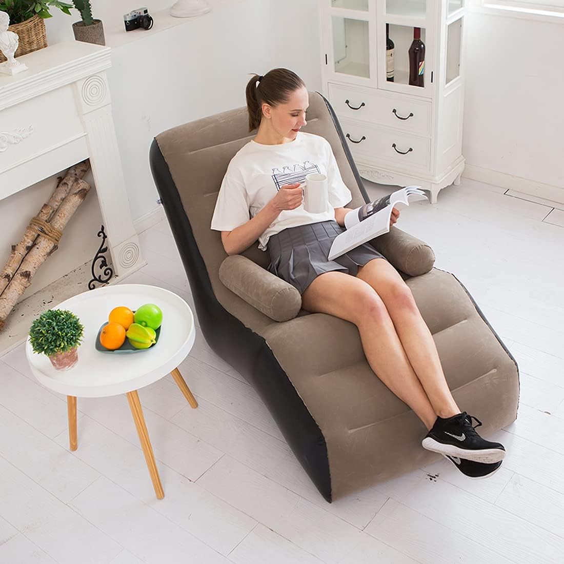 Folding Lazy Sofa,Inflatable L - Outdoor Furniture Philippines review and price