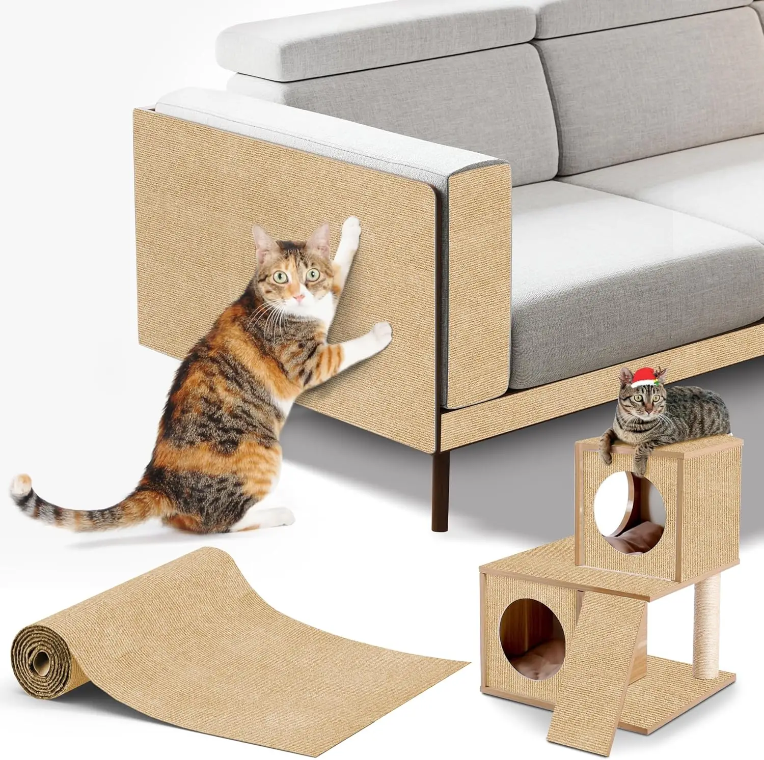 Trimmable Self Adhesive Cat Sc - Outdoor Furniture Leg Protectors review and price