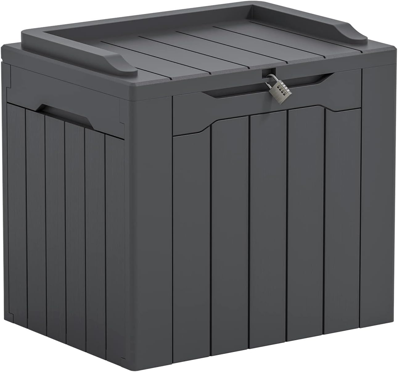 31 Gallon Outdoor Storage Box  - Outdoor Furniture Grey review and price