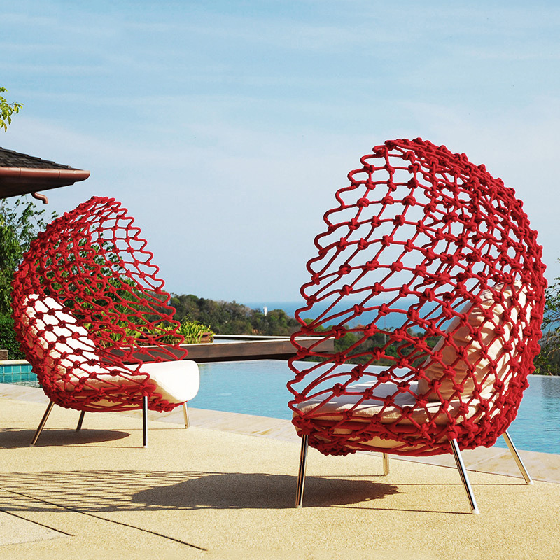 Outdoor modern minimalist crea - Outdoor Furniture Egg Chair review and price