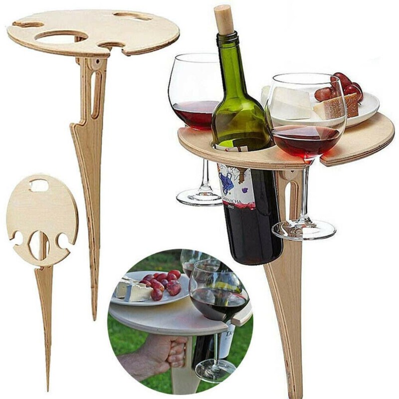 Outdoor Wine Table Portable Pi - Outdoor Furniture Europe review and price