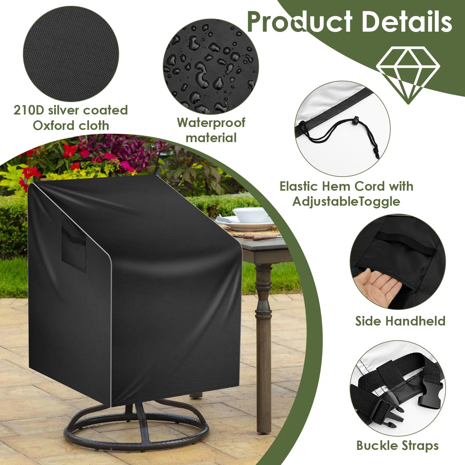 Outdoor Thickening Chair Dust  - Outdoor Furniture Europe review and price