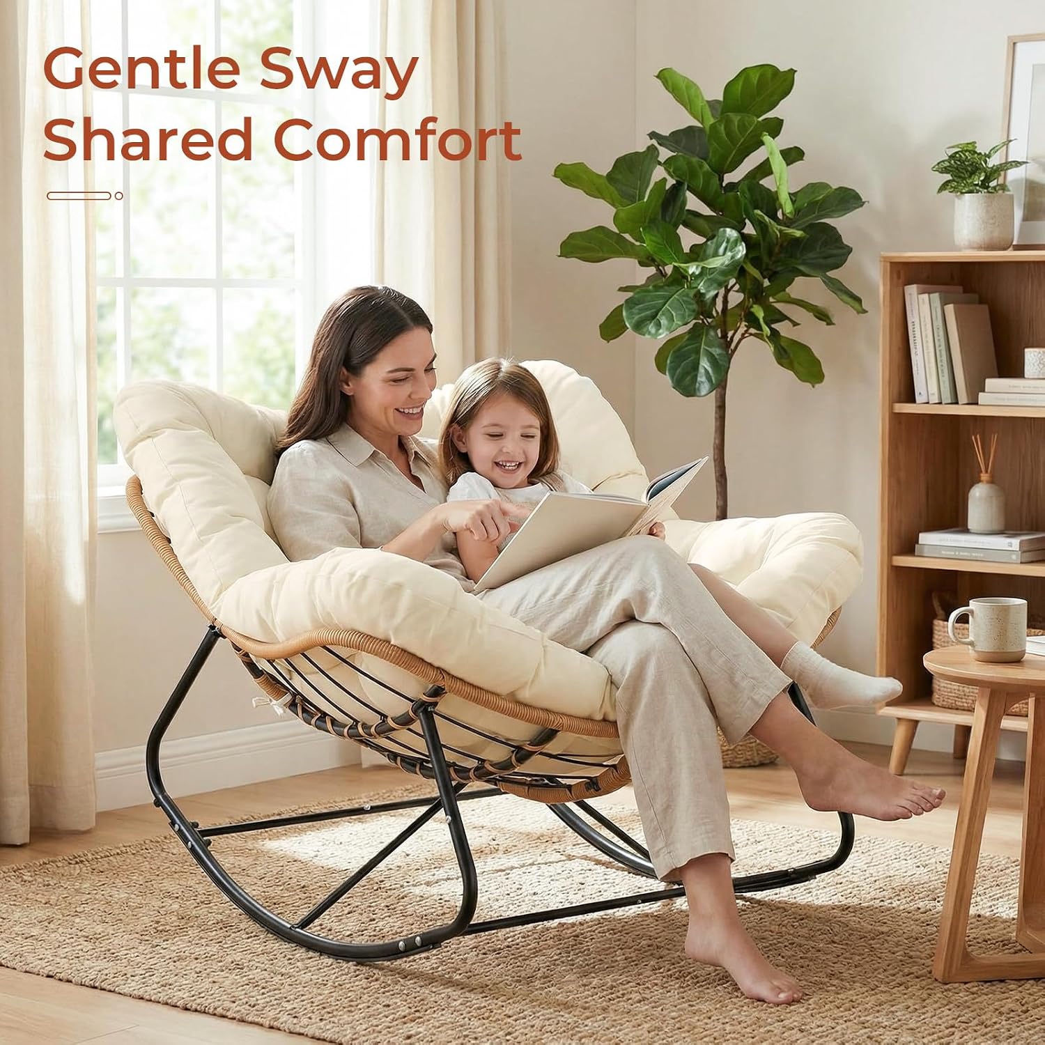Oversized Outdoor Papasan Rock - Outdoor Furniture Egg Chair review and price